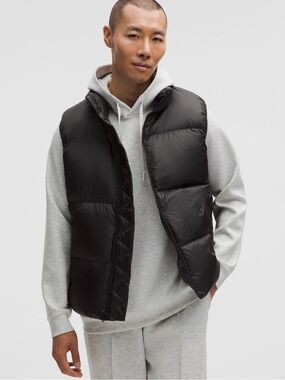 Lululemon Always Down Puffer Color: Black Vest Size X-Small NWT #Lux-X